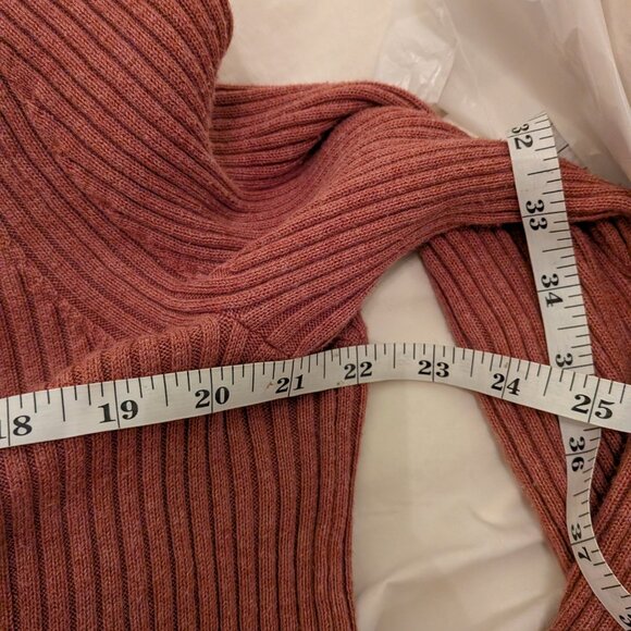 Gap Ribbed Cardigan Rose Pink - Picture 5 of 5